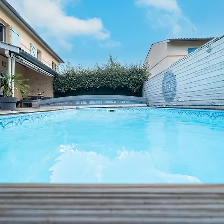 Willa Spacieuse Dans Avec Piscine Et Bbq *